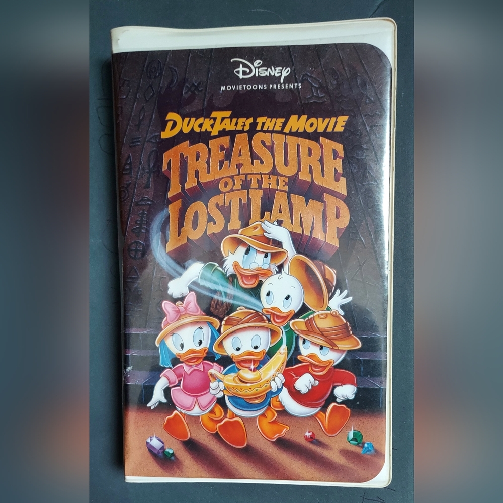 Walt Disney's Duck Tales The Movie Treasure of the Lost Lamp VHS 1991 Tape